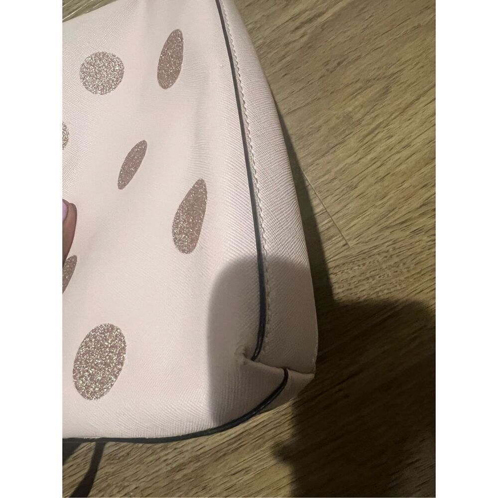 Kate Spade New York HAVEN LANE RAMEY GLITTER DOTS CROSSBODY- Pink - Picture 5 of 7